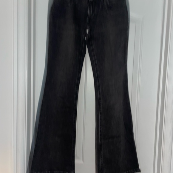 LUCKY BRAND LOW RISE FLARE IN PHANTOM WASH SZ 2/26 REGULAR NWOT - Picture 8 of 12